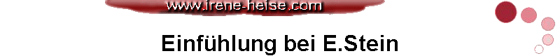 Einf�hlung bei E.Stein
