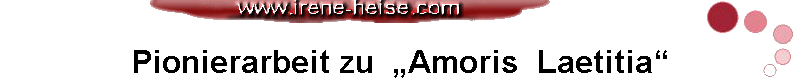 Pionierarbeit zu  �Amoris  Laetitia�